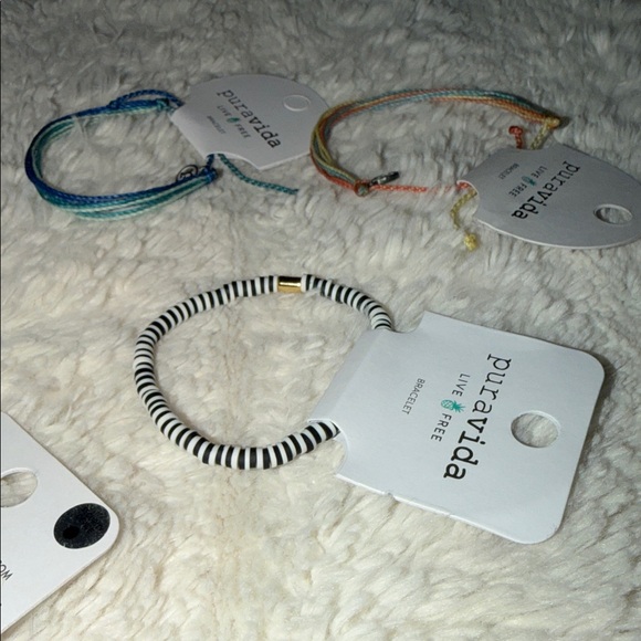 NWT Pura Vida Bracelet Bundle with Stickers & Car Fresheners - Picture 4 of 4